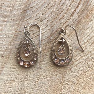 Lightweight Gold Colored Drop Earrings